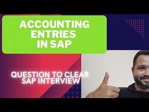 ACCOUNTING ENTRIES IN SAP MM||MOST IMPORTANT QUESTION IN SAP MM INTERVIEW|| TOP INTERVIEW QUESTION||