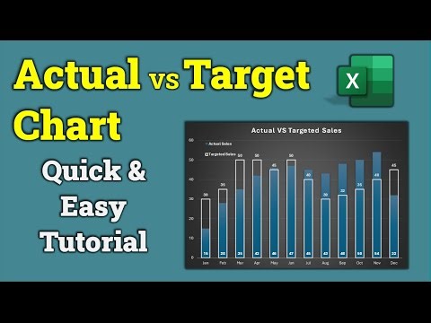 Excel Dashboard Trick: Build an Actual vs Target Chart Like a Pro!