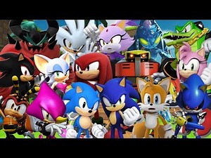 Sonic Forces Speed Battle - ALL CHARACTERS (HD Widescreen 60 fps)