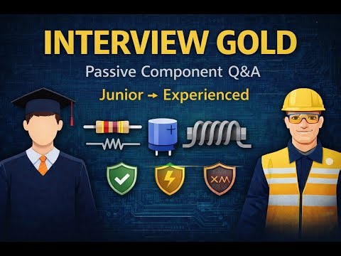 Why Passive Components are Critical? | Interview Q&A (Junior to Experienced)