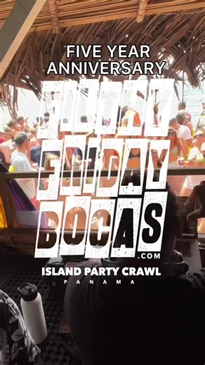 🔥5 YEAR ANNIVERSARY 🔥 #panama #fiesta #filthyfriday #bocasdeltoro #filthyfridaybocas
