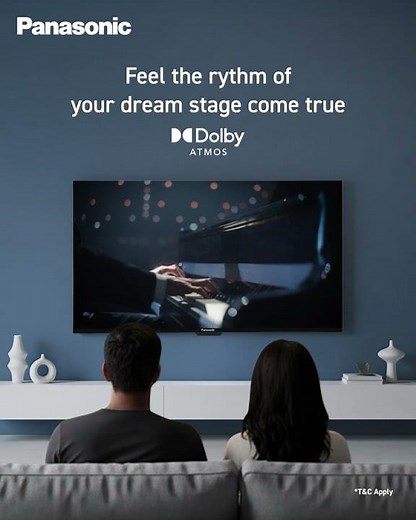 Panasonic Televisions | Wrap yourself in cinematic sound