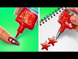 DRAWING CHALLENGE || Colourful Art Hacks And Tricks by 123 GO SCHOOL
