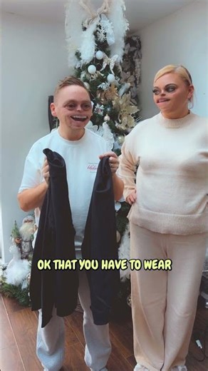 i got us the cutest matching christmas couples jumpers