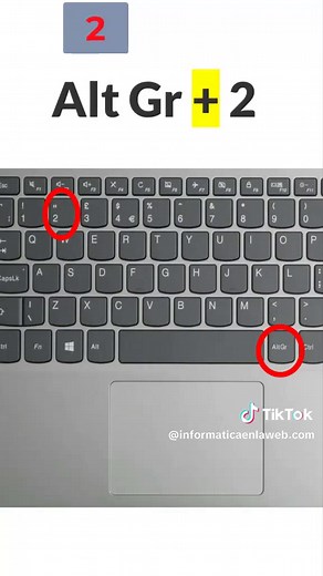 Cómo poner el arroba en tu teclado de laptop