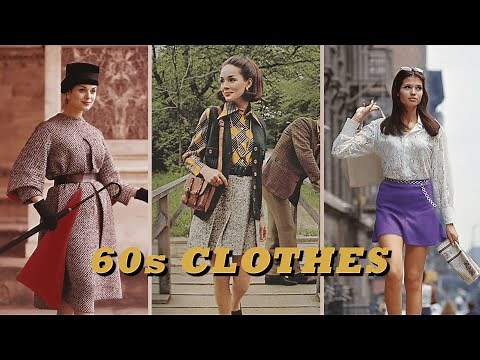 Fashion of the 1960s, clothes I'd wear today !
