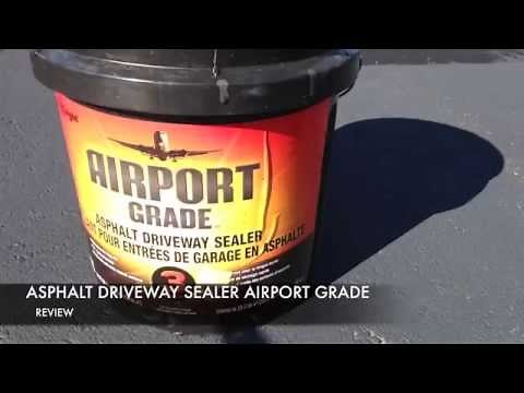 Airport Grade Asphalt Driveway Sealer REVIEW