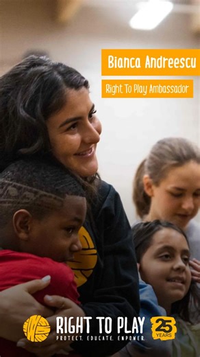 Right To Play Canada on Instagram: "From making history as Canada’s first Grand Slam singles champion to inspiring children around the world, Bianca Andreescu believes in the power of play to change lives. As a Right To Play ambassador, Bianca has seen how play builds confidence, resilience, and hope for children who deserve every chance to dream big. Drawing from her own journey of perseverance, she knows that play teaches life skills that extend far beyond the game. This holiday season, join B
