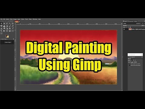 Digital Painting Using GIMP