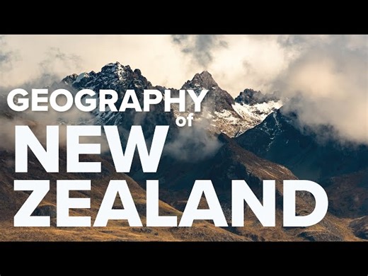 The Geography Of New Zealand