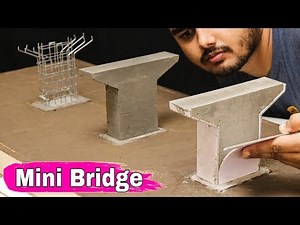 Concrete Bridge Model || Miniature Construction