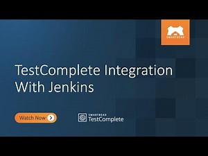 TestComplete Integration With Jenkins