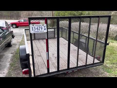6x10 Carry-On Lowe’s Utility trailer Review