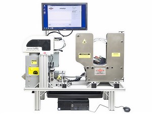 NV5 High Volume Laser Printer for Marking Anodized Aluminum Tags