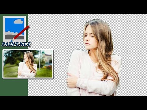 Remove image Background in Paint NET (Magic Wand Tool)