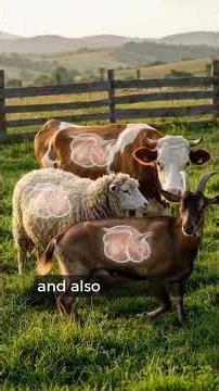 Cow Stomach Breakdown! How many stomach does a cow really have?