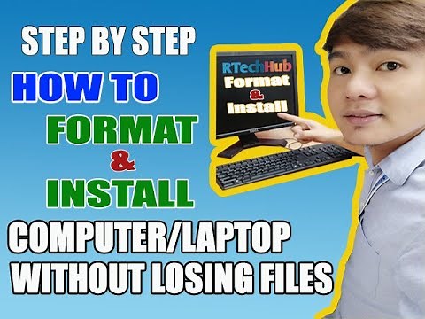 How to Format Computer/Laptop without Losing Any Files (Step by Step)