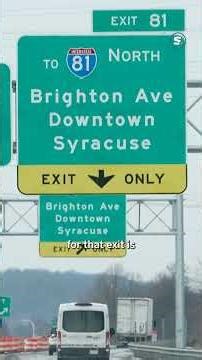 Highway to one hell of a coincidence: See new I-81 exit numbers in Syracuse