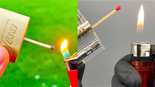 How to Open a Lock Using Just Matches