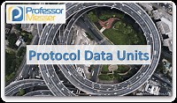 Protocol Data Units - CompTIA Network  N10-007 - 1.3