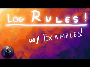Logarithms explained: Log Rules With Examples!
