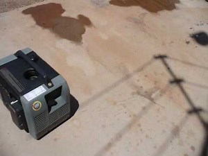 Coleman 1850 Watt Powermate Generator Starting and Running