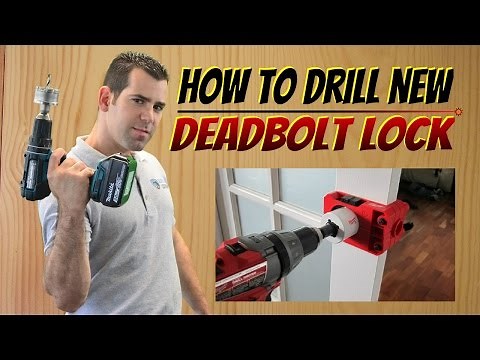 How to Install A Deadbolt Lock - How to Install a New Door Lock In 5 Simple Steps