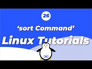 Linux Tutorials | sort command GeeksforGeeks