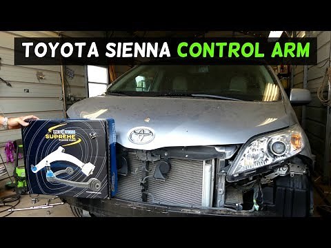 Toyota Sienna Front Control Arm Replacement Removal