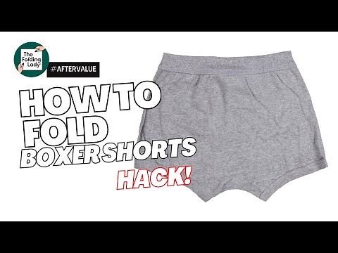 HOW TO FOLD: Boxer Shorts