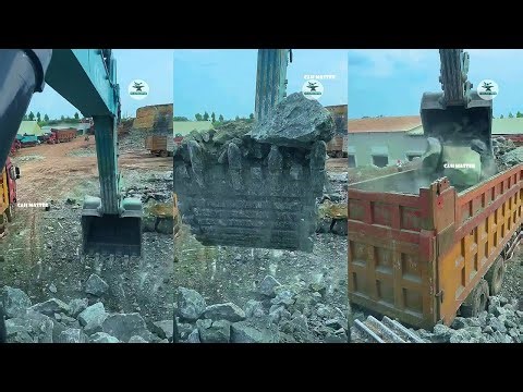 The Process Of Soil Excavation And Transportation P1203