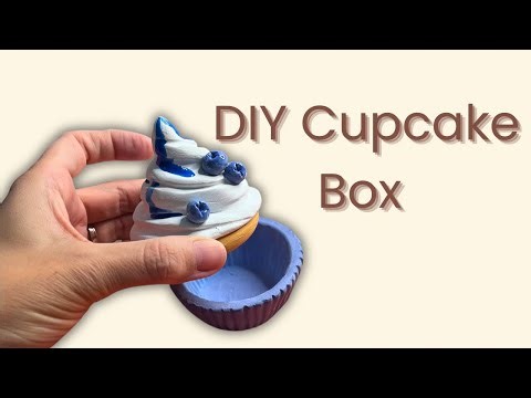 This Cupcake is a box | Realistic Miniature Craft
