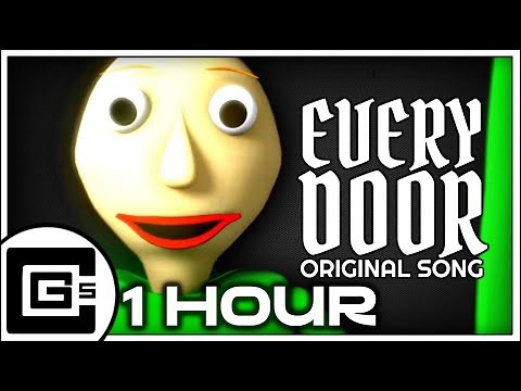 (1 HOUR) BALDI'S BASICS SONG ▶ "Every Door" (feat. Caleb Hyles) [SFM] | CG5