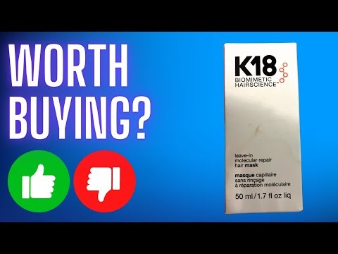 Review: K18 Leave-In Molecular Hair Mask