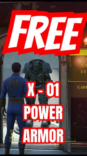 Easy Full Set X-01 Armor Location | Fallout 4 #fallout