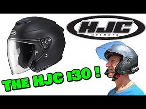 HJC i30 Helmet Review, perfect open-faced helmet