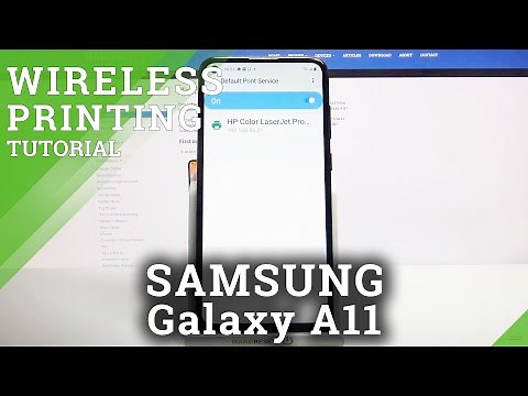 How to Connect Printer in SAMSUNG Galaxy A11 – Wireless Printer Connection