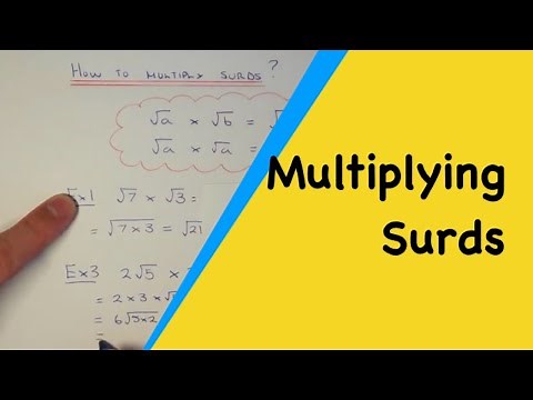 How To Multiply A Surd By Another Surd (Surd Multiplication Rules).