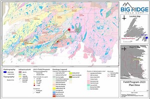 Big Ridge Gold 2023 IP Survey Establishes New Drill Targets at Hope Brook Gold Project