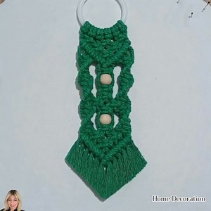 29K views · 453 reactions | How to make a cotton cord key ring handmade DIY Tutorial #tutorial #learning #pattern #macrame #video #videoviral #videoviralfacebook | Home Decoration | Facebook