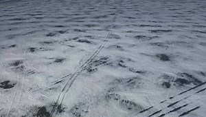 7.9K views · 52 reactions | Ice conditions on Creel Bay Devils Lake | Woodland Resort, Devils Lake, ND | Facebook