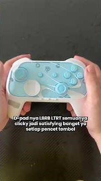 Sudah TMR Joystick, Mechanical Button + HD Rumble! Gamepad Wireless EasySMX S10