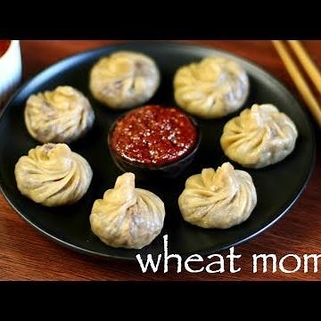 wheat momos recipe | veg wheat momos recipe | atta momos recipe
