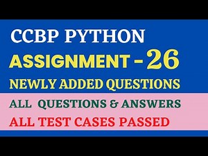 Assignment - 26 | Recursion | Python | CCBP 4.0