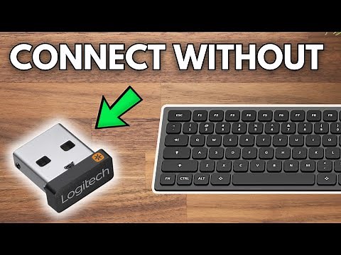 How to Connect Wireless Keyboard without USB Receiver on Windows PC