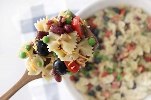 The Best Ever Bowtie Pasta Salad