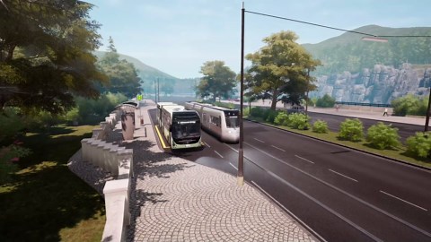 Bus Simulator 21 Next Stop - Official Tram Extension Trailer - IGN