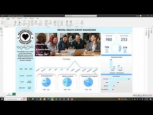 POWER BI DASHBOARD PROJECT ON MENTAL HEALTH SURVEY