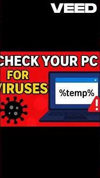 One Step to Check If Your PC Has a Virus! A Hidden Trick 🔥