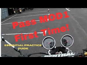 MOD 1 Motorcycle Test | Full Rider POV Training & Test Walkthrough
